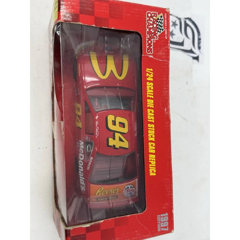 Racing Champions Nascar‎ McDonald's 1:24 Die-Cast Stock Car 1996 #94 Bill Elliot